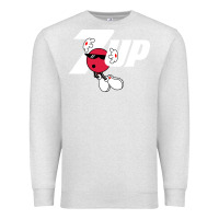 Oatmeal Heather cool spot,uncola 7up Premium Sweatshirt - ArtMosaic