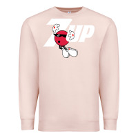 Pale Pink cool spot,uncola 7up Premium Sweatshirt - ArtMosaic