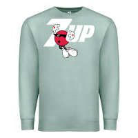 Seafoam cool spot,uncola 7up Premium Sweatshirt - ArtMosaic