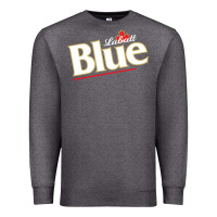Charcoal Heather labatt blue beer Premium Sweatshirt - ArtMosaic