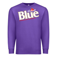 Purple labatt blue beer Premium Sweatshirt - ArtMosaic