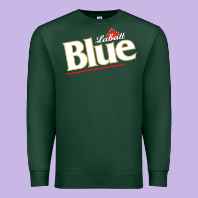 Labatt Blue Beer Premium Sweatshirt Designed By Artmosaic
