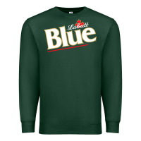 Sports Green labatt blue beer Premium Sweatshirt - ArtMosaic