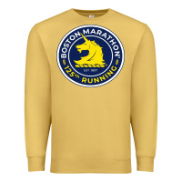Antique Gold boston marathon Premium Sweatshirt - ArtMosaic