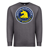 Charcoal Heather boston marathon Premium Sweatshirt - ArtMosaic