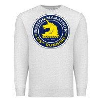 Oatmeal Heather boston marathon Premium Sweatshirt - ArtMosaic
