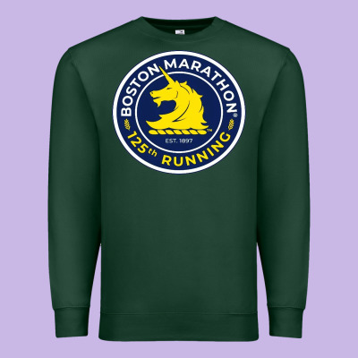 Boston Marathon Premium Sweatshirt Designed By Artmosaic