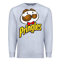 Heather Grey pringles snack for all Premium Sweatshirt - ArtMosaic