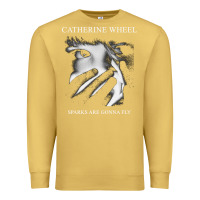 Antique Gold Catherine wheel, Catherine wheel art, Catherine wheel vintage, Catheri Premium Sweatshirt - ArtMosaic