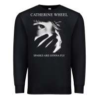 Black Catherine wheel, Catherine wheel art, Catherine wheel vintage, Catheri Premium Sweatshirt - ArtMosaic