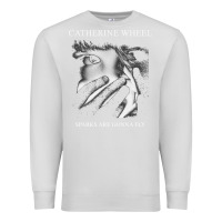 Dove Grey Catherine wheel, Catherine wheel art, Catherine wheel vintage, Catheri Premium Sweatshirt - ArtMosaic