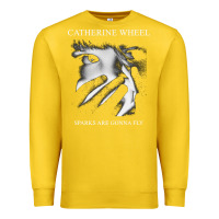 Lemon Catherine wheel, Catherine wheel art, Catherine wheel vintage, Catheri Premium Sweatshirt - ArtMosaic