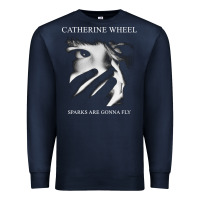 Navy Catherine wheel, Catherine wheel art, Catherine wheel vintage, Catheri Premium Sweatshirt - ArtMosaic