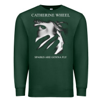 Sports Green Catherine wheel, Catherine wheel art, Catherine wheel vintage, Catheri Premium Sweatshirt - ArtMosaic