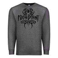 Charcoal Heather Nonpoint, Nonpoint Art, Nonpoint Vintage, Nonpoint Trend, Premium Sweatshirt - ArtMosaic