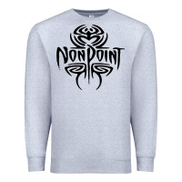 Heather Grey Nonpoint, Nonpoint Art, Nonpoint Vintage, Nonpoint Trend, Premium Sweatshirt - ArtMosaic