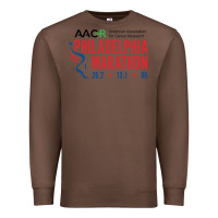 Chestnut PHILADELPHIA MARATHON Premium Sweatshirt - ArtMosaic