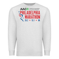 Oatmeal Heather PHILADELPHIA MARATHON Premium Sweatshirt - ArtMosaic