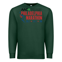 Sports Green PHILADELPHIA MARATHON Premium Sweatshirt - ArtMosaic