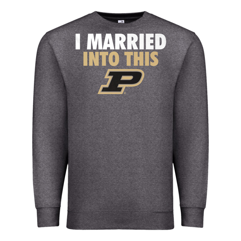 Purdue Boilermakers Married Into This - Apparel Premium Sweatshirt by ArtMosaic | Teevron