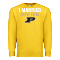 Lemon Purdue Boilermakers Married Into This - Apparel Premium Sweatshirt - ArtMosaic