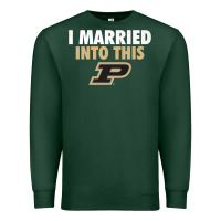 Sports Green Purdue Boilermakers Married Into This - Apparel Premium Sweatshirt - ArtMosaic
