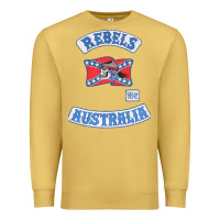 Antique Gold rebel MC supporter Premium Sweatshirt - ArtMosaic
