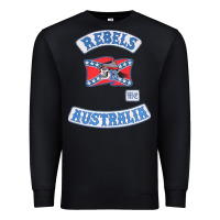 Black rebel MC supporter Premium Sweatshirt - ArtMosaic