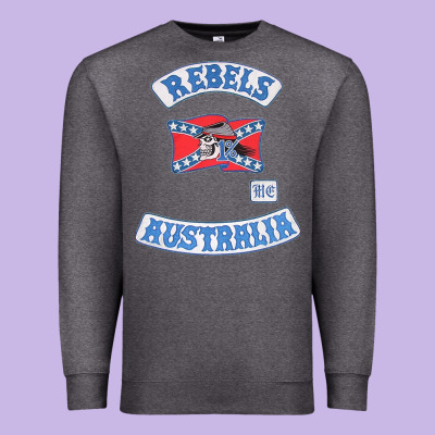 Rebel Mc Supporter Premium Sweatshirt Designed By Artmosaic