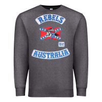 Charcoal Heather rebel MC supporter Premium Sweatshirt - ArtMosaic