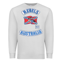 Dove Grey rebel MC supporter Premium Sweatshirt - ArtMosaic