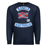 Navy rebel MC supporter Premium Sweatshirt - ArtMosaic