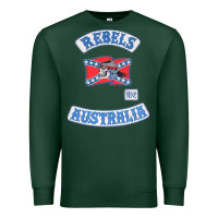 Sports Green rebel MC supporter Premium Sweatshirt - ArtMosaic