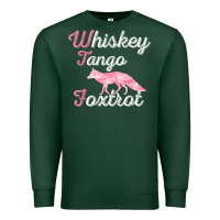 Sports Green whiskey tango foxtrot military womens fun wtf quote t shirt Premium Sweatshirt - ArtMosaic