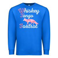 True Royal whiskey tango foxtrot military womens fun wtf quote t shirt Premium Sweatshirt - ArtMosaic