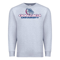 Heather Grey the gonzaga bulldogs Premium Sweatshirt - ArtMosaic
