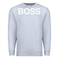 Heather Grey boss premium Premium Sweatshirt - ArtMosaic