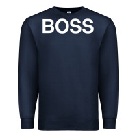 Navy boss premium Premium Sweatshirt - ArtMosaic