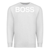 Oatmeal Heather boss premium Premium Sweatshirt - ArtMosaic