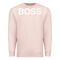 Pale Pink boss premium Premium Sweatshirt - ArtMosaic