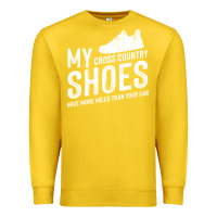 Lemon cross country running   xc run runner pullover hoodie Premium Sweatshirt - ArtMosaic