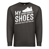 Smoke cross country running   xc run runner pullover hoodie Premium Sweatshirt - ArtMosaic
