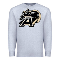 Heather Grey army black knights Premium Sweatshirt - ArtMosaic
