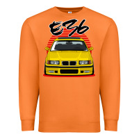 Carrot Yellow E36 Premium Sweatshirt - ArtMosaic