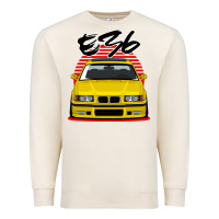 Sandshell Yellow E36 Premium Sweatshirt - ArtMosaic