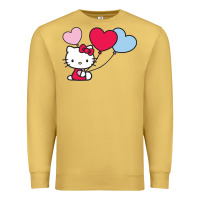 Antique Gold kitty Premium Sweatshirt - ArtMosaic