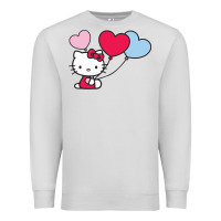 Dove Grey kitty Premium Sweatshirt - ArtMosaic