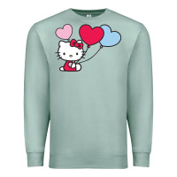 Seafoam kitty Premium Sweatshirt - ArtMosaic