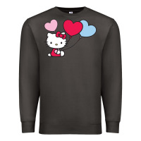 Smoke kitty Premium Sweatshirt - ArtMosaic