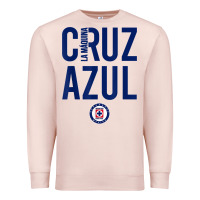 Pale Pink deportivo cruz azul t shirt Premium Sweatshirt - ArtMosaic